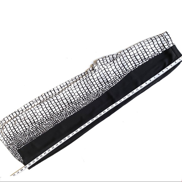 BCBG MAXAZRIA Croc Animal Print Slit Maxi Skirt - Picture 13 of 15